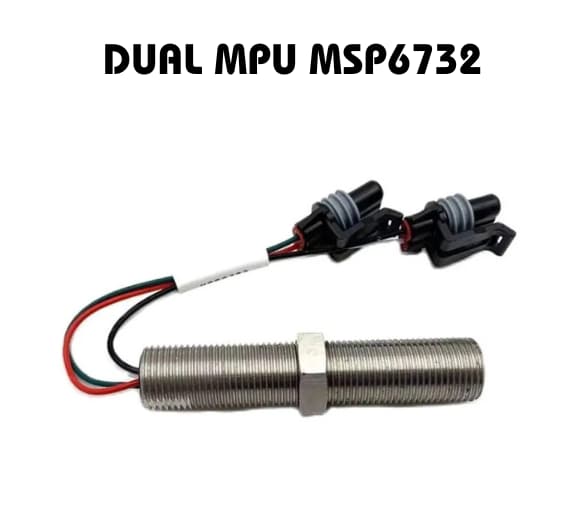 Dual MPU MSP6732 sensor with wiring and connectors